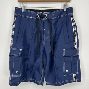Pelagic Boardshorts Men's Size 30 Navy Blue Pockets Blackfin Classic New NWT - Picture 1 of 10