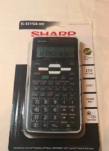 New! Sharp Scientific Calculator EL-5331TGB-BW with 273 Functions - Picture 1 of 11