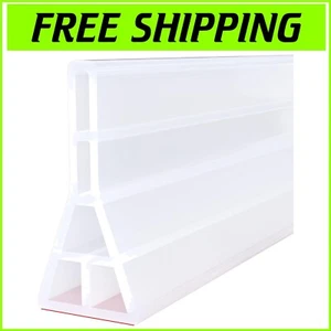 3.5” Tall Shower Water Splash Guard - 39” Water Barrier for Wet/Dry Separation - Picture 1 of 10