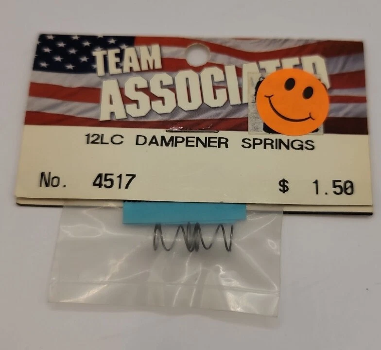 Team Associated Damper Springs Rc12LC Pan Car Vintage Rc 4517 - Image 1 of 1