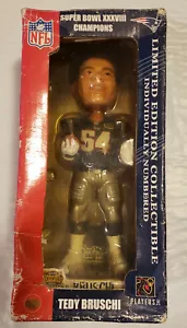 TEDY BRUSCHI Super Bowl PATRIOTS Limited Edition Forever Collectible Bobblehead - Picture 1 of 6