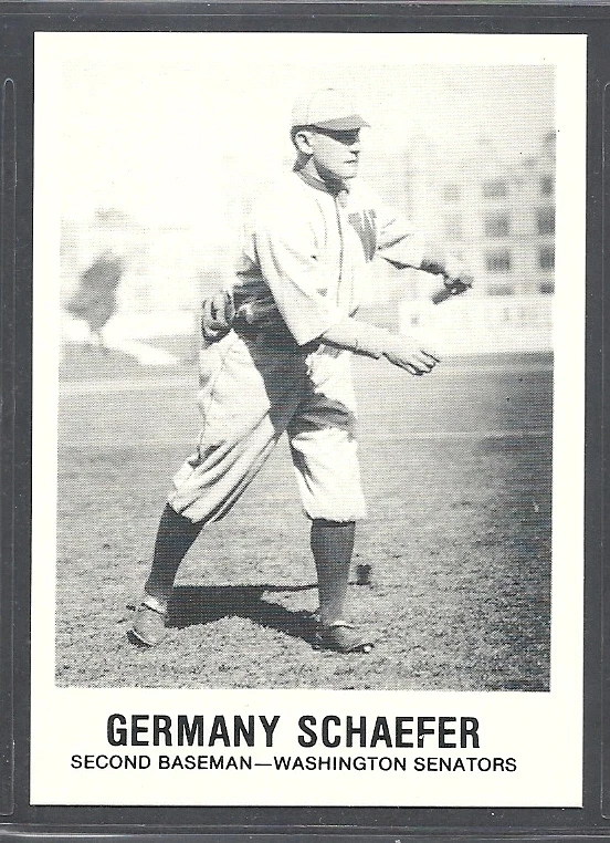 1981 TCMA Renata Galasso - #167 - Germany Schaefer - Washington Senators - Image 1 of 1