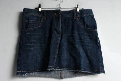 F&F Womens Denim Mini Skirt -Blue - Size 10 (v-z10) - Image 1 of 3