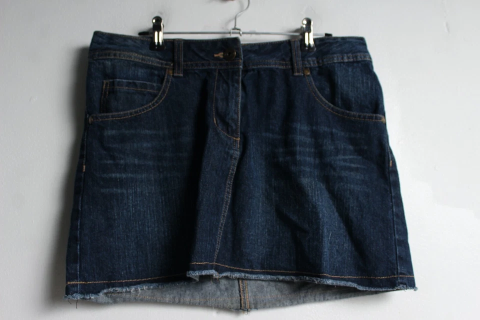 F&F Womens Denim Mini Skirt -Blue - Size 10 (v-z10) - Image 1 of 3