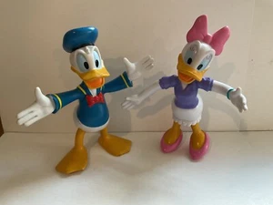 Disney Albert Heijn 2 x Figur Set Donald und Daisy Duck Biegefigur Comicfiguren - Bild 1 von 2