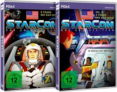 Starcom - Das Galaxis-Team - Gesamtedition, Vol.1 + Vol. 2 DVD 1987 - Bild 1 von 4