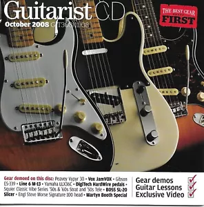 Guitarist Issue 308 Oct 2008 Guitar DVD/CD - Picture 1 of 2