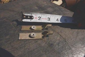 TRIUMPH SPITFIRE, TR6, GT6, MGB, MIDGET SPEEDOMETER & TACHOMETER MOUNTS W/NUTS - Picture 1 of 2