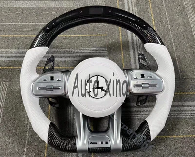 Ajuste Mercedes-Benz AMG G63 C300 W204 GT S fibra de carbono LED volante actualización Foto 1 de 4