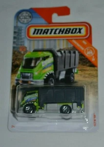2018 MATCHBOX MBX CONSTRUCTION 7/20 - TILT ' N TIP GREEN - Picture 1 of 3