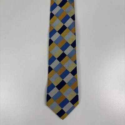 Charles Tyrwhitt Jermyn Street London Neck Tie 100% Silk Multicolor - Image 1 of 4