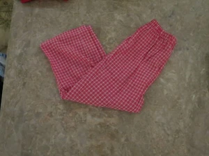 Glorimont boys red plaid pants size 6 - Picture 1 of 3