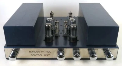 Border Patrol Control Unit stereo valve preamplifier with MM phono input - Image 1 of 4