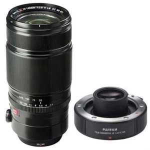 Fujifilm XF 50-140mm f2.8 WR OIS Lens with Fuji 1.4X XF TC WR Teleconverter - Picture 1 of 1