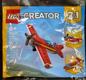 LEGO CREATOR: Iconic Red Plane (30669) 3 in 1 New in Package - Picture 1 of 4