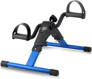 Ejercitador de Pedal Plegable, Mini Bicicleta de Ejercicio debajo del Escritorio Bicicleta Pedal Ejercitador - Imagen 1 de 8