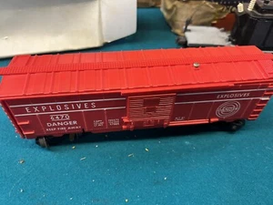 LIONEL POSTWAR 6470 EXPLODING BOX CAR EXCELLENT - Picture 1 of 7