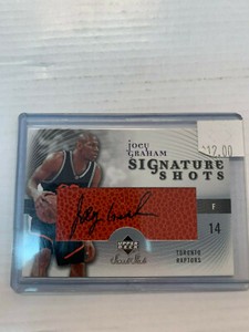 Joey Graham 2005-06 Sweet Shot Rookie Auto Card #SS-JG