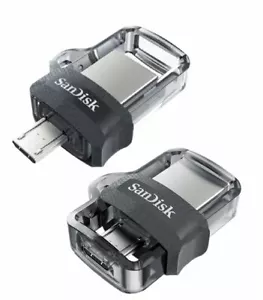 SanDisk 32GB 64GB 128GB 256GB OTG Unità Ultra Dual m3.0 Chiavette USB Memoria IT - Photo 1/12