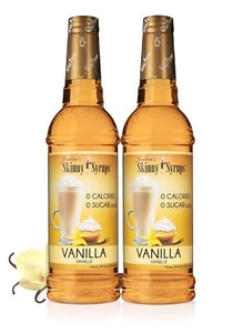 Jordan's Skinny Syrups, Sugar Free Flavoring Syrup, Vanilla, 25.4 Fl Oz (Pack... - Picture 1 of 8