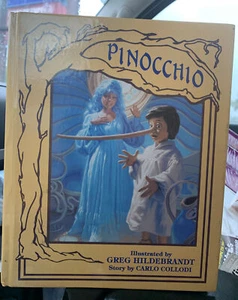 Pinocchio, Carlo Collodi- Illustrated by GREG Hildebrandt VG HC Pinocchio - Picture 1 of 8