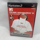 MTV Music Generator 3 This The Remix (PlayStation 2,2004) Complete Tested