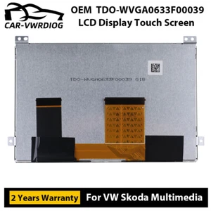 OEM 6.5" TDO-WVGA0633F00039 LCD Screen Assembly Display For VW Seat MIB STD2 684 - Picture 1 of 9