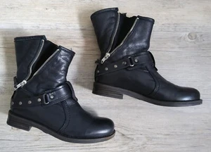 Buffalo Stiefeletten schwarz mit Teddyfutter Gr. 36 - Bild 1 von 5