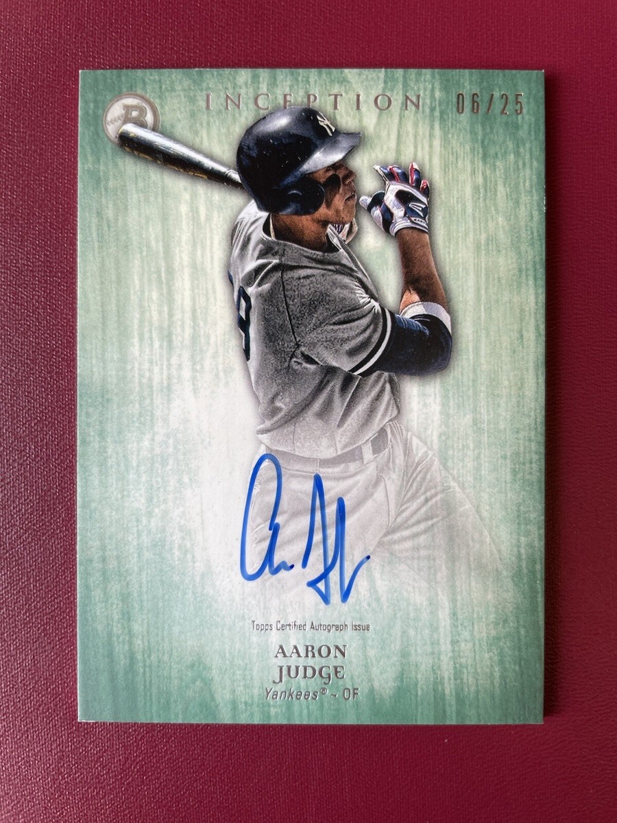 2014 Bowman Inception - Aaron Judge #PA-AJ for sale | eBay