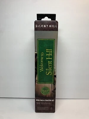 Silent Hill Welcome Sign XL Desk Mat/Gaming Pad & Coaster Set Gamer Fan Gift NEW - Image 1 of 4