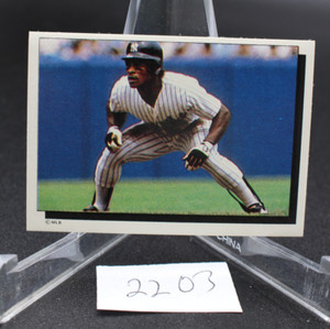 1988 Ricky Henderson Panini Sticker # 434