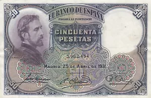 Billete España 100 Pesetas (1931) P-82 XF - Imagen 1 de 2