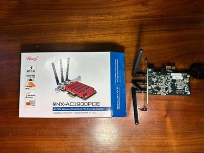 Rosewill RNX-AC1900PCE 802.11AC Dual Band AC1900 PCI Express WiFi Adapter Card - Image 1 of 3