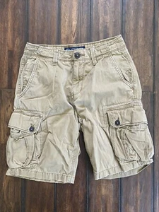 American Eagle Classic Herren Cargo Shorts Khaki Gr. 28 - Bild 1 von 5