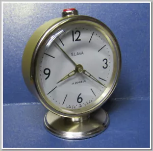 Soviet Vintage Slava Alarm Clock USSR 1980's~Perfect Condition #154245 - Picture 1 of 9
