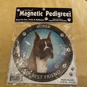 Boxer Hund Hund Magnet - Boxer My Best Friend Kostenloser Versand - Bild 1 von 4