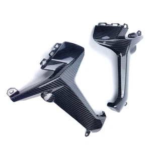 Cubierta lateral del tanque 100 % fibra de carbono real para 2017-2025 CBR1000RR cubierta del marco delantero - Imagen 1 de 2