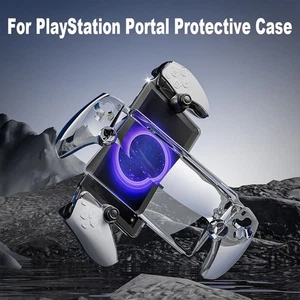 Transparent Split Cover Protective Shell for PlayStation Portal - Picture 1 of 8