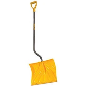 True Temper 1603072 18 inch Ergonomic Snow Shovel - Yellow