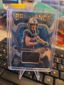 Psnini Spectra 2020 Calcio Brilliance Blu Christian McCaffrey #2/50 - Foto 1 di 2
