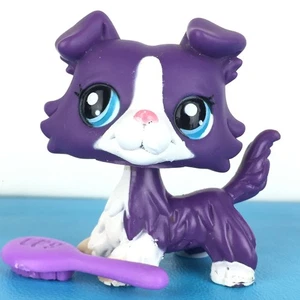 Authentic Littlest Pet Shop #1676 Collie Dog / Original Hasbro LPS - Picture 1 of 5