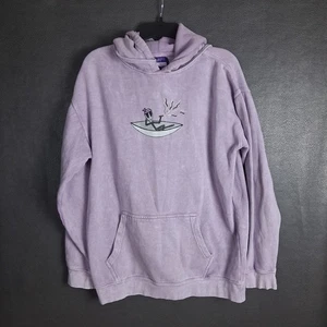 Felpa con cappuccio Buddhas Buds uomo media Joyride Alien Smoke Streetwear oversize viola - Foto 1 di 13