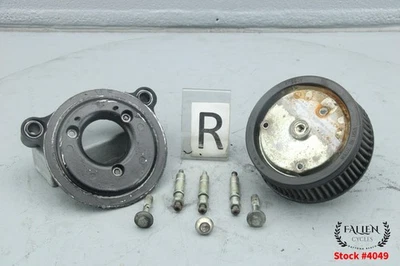 2012 Harley Street скольжения воздухоочиститель впускной фильтр набор твердый задней панели #4049 - Изображение 1 из 4