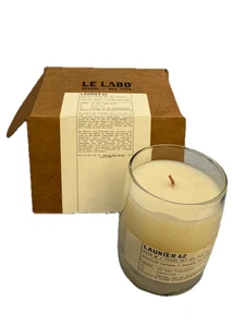 Le Labo Laurier 62 klassische Kerze, 8,6 oz, neu in brauner Box - Bild 1 von 3
