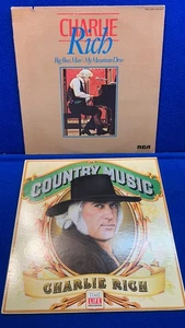 Lot 2 CHARLIE RICH VINYL RECORDs LP Vinyl APL1 2260, STW 115 NM/EX - Foto 1 di 16