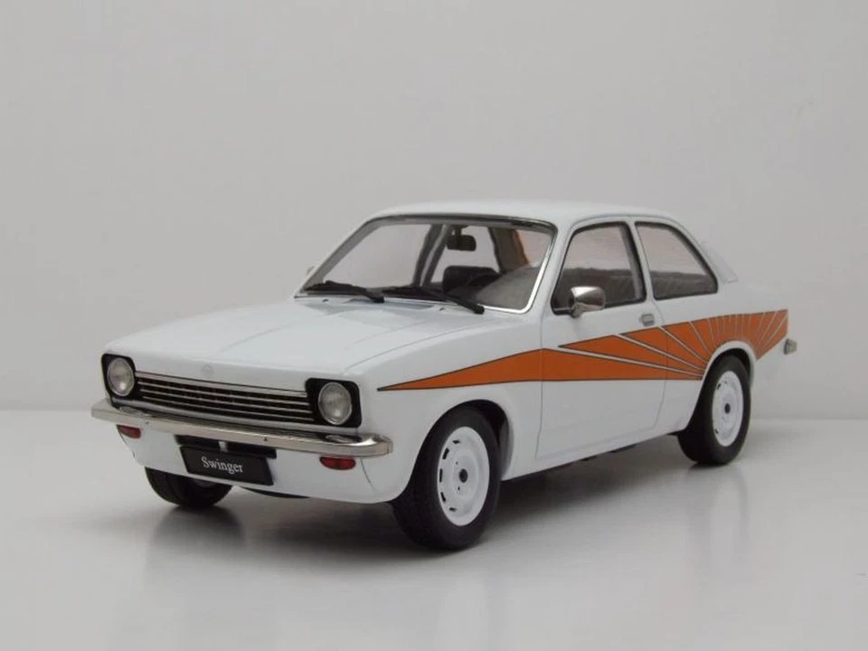Opel Kadett C Swinger 1973 weiß orange Modellauto 1:18 KK Scale - Bild 1 von 1