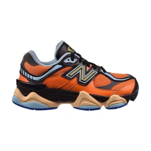 New Balance 9060 2E (Wide) Big Kids' Shoes Orange-Yellow gc9060-og-W - Picture 1 of 6