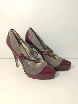 Zapatos de tacón alto Dolce Vita corazón punta gamuza cuero talla 9 Foto 1 de 4