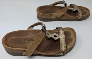 NAOT Women's Sandals EU Size 37 Slides Aspen Wedge - Picture 1 of 6