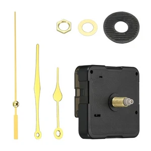 Clock Mechanism Replacement, Quartz Clock Mechanism DIY Wall Clock, 18008, Gold - Picture 1 of 7